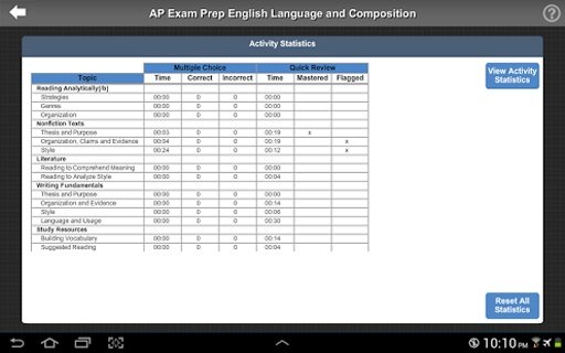 AP Exam Prep Eng Lang LITE截图8