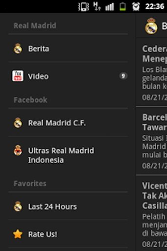 Real Madrid Indonesia截图1