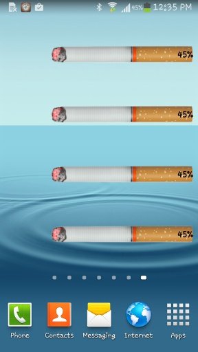 Battery - Cigarette Widget截图1