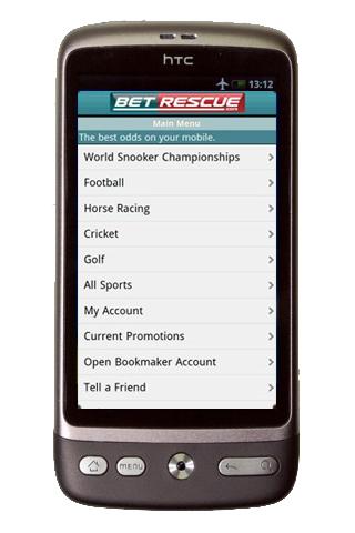 Betrescue Odds Comparison截图4