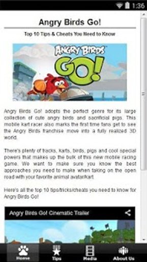 10 Tips AG Birds Go!截图2