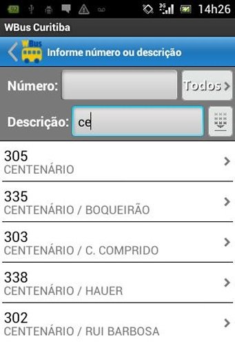 WBus Curitiba Lite截图2