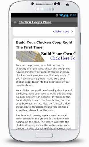 Chicken Coops Plans Easy截图3