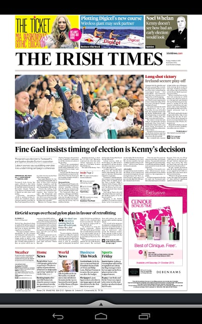 Irish Times ePaper截图2