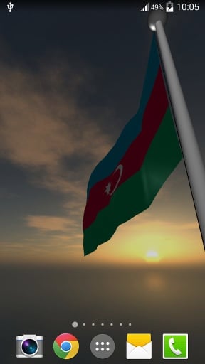 Azerbaijan Flag - LWP截图4