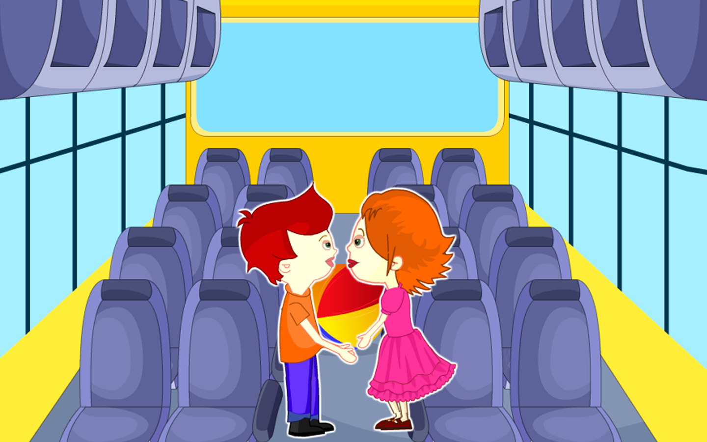 Kids Bus Kiss截图2