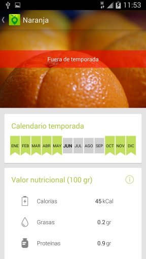 Fruteriapp: Fruta de temporada截图1