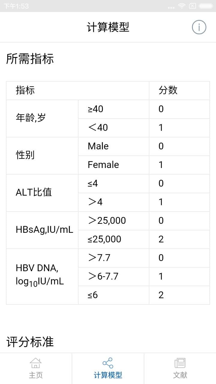 疗效预测工具截图4