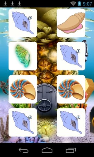 Conch Shell memory game 4 Kids截图4