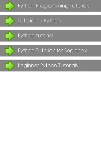 Python Tutorial截图1