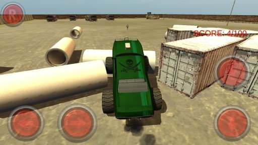 Monster Truck Zombie Derby 3D截图4