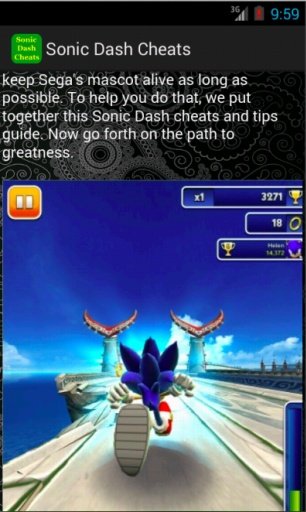 Cheats &amp; Guide for Sonic Dash截图2