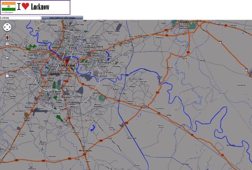 Lucknow map截图1