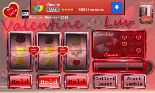 valentine slot machine截图1