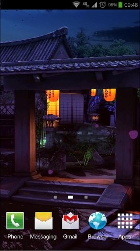 Real Zen Garden 3D: Night LWP截图2