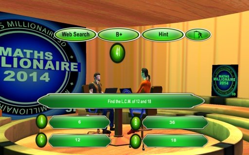 Maths Millionaire 3D 2014 HD截图2