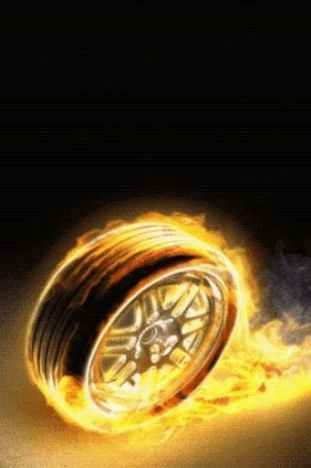 Burning Wheel Live Wallpaper截图1