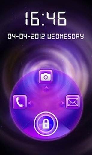 Finger Scan Galaxy Lock Screen截图2