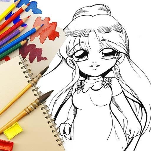 Coloring pages: Princess Paint截图2