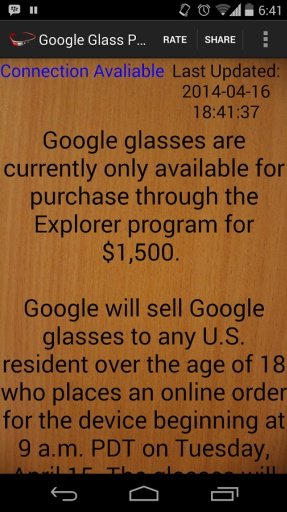 Google Glass Purchase News截图4