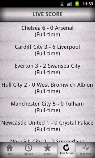 EPL 2013-14 Livescore截图7