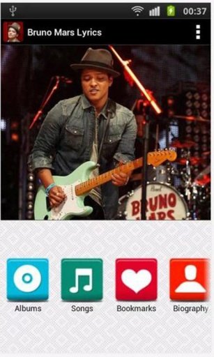 Bruno Mars Lyrics截图1