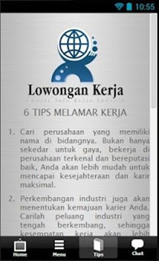 Update Lowongan Kerja dan CPNS截图2