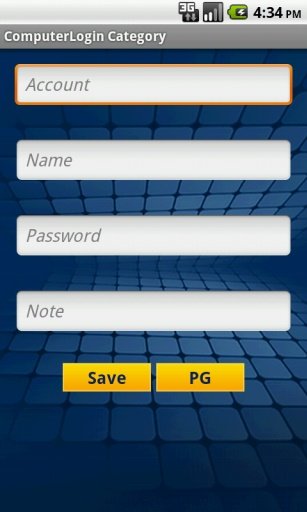 Master Password - eWallet截图1