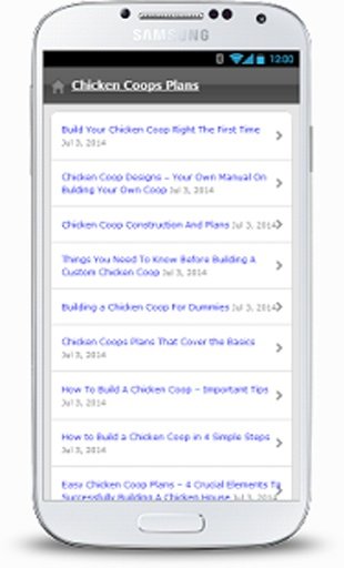 Chicken Coops Plans Easy截图2