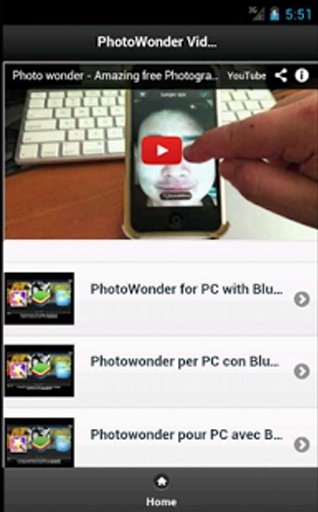 PhotoWonder Video Guide截图2