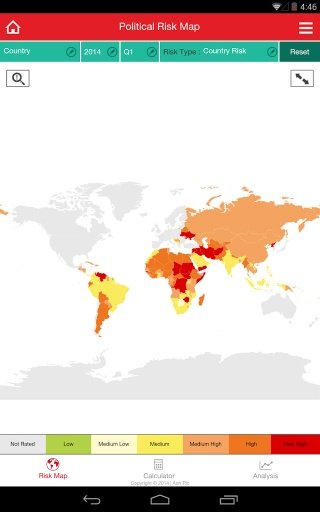 Aon Risk Map截图1