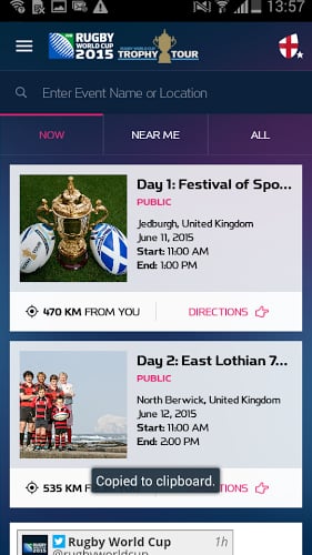 Official Rugby World Cup 2015截图6