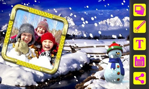 Winter Photo Frames截图2