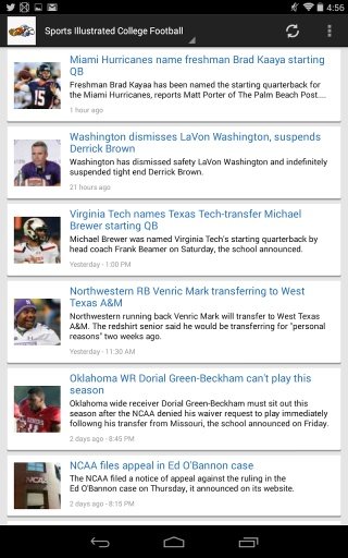 Latest College Football News截图2