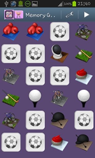 Memory Game - Sports截图2