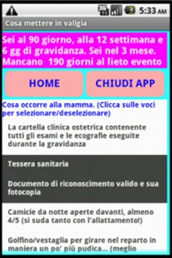 Mamma bambino gravidanza FREE截图11