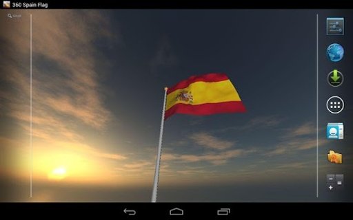 Real Spain Flag Free截图6