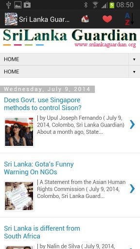 Sri Lanka Newspapers And News截图2