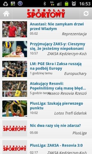 Przegląd Sportowy - siatk&oacute;wka截图1