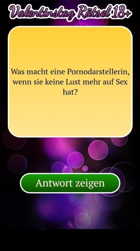 Valentinstag Rätsel 18+截图2