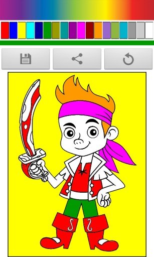 Pirates Kids Coloring截图3