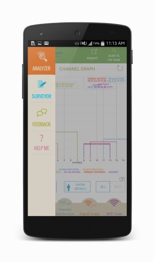 WiFi Analyzer and Surveyor截图2