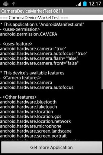uses-feature Camera Test 0000截图1