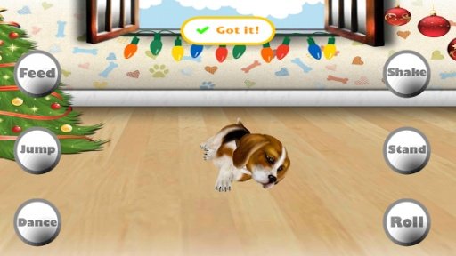 3D Virtual Christmas Pet Dog截图4