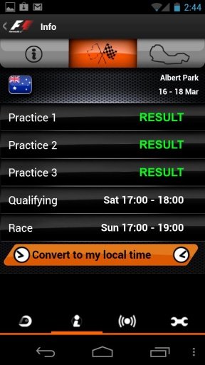 F1 2012 Timing App - Basic截图7