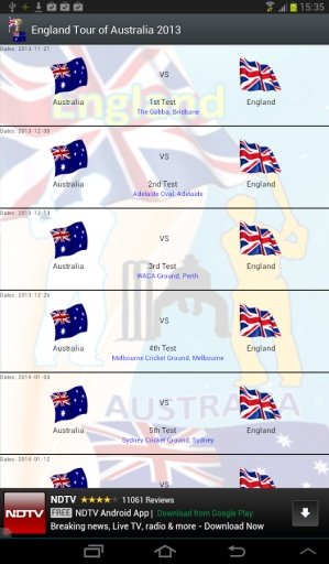 England Vs Australia The Ashes截图10