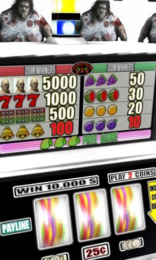 3D Fat Zombie Slots - Free截图1