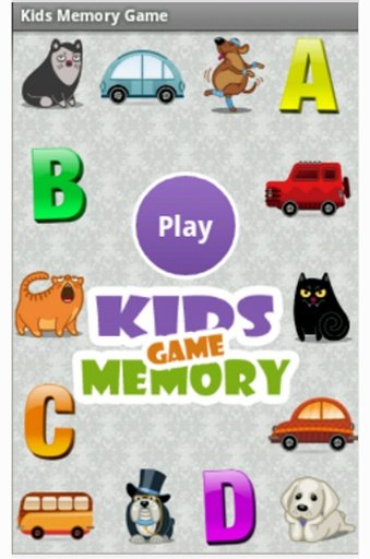 Kids Memory Game: Cartoons截图1