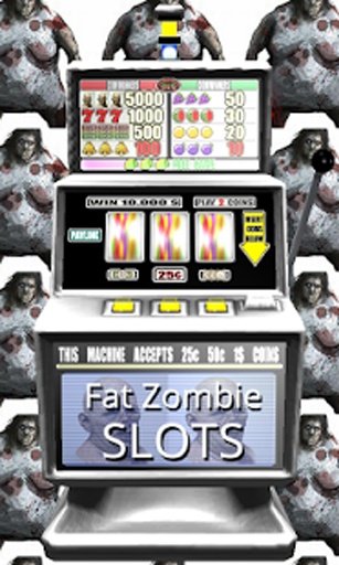 3D Fat Zombie Slots - Free截图3