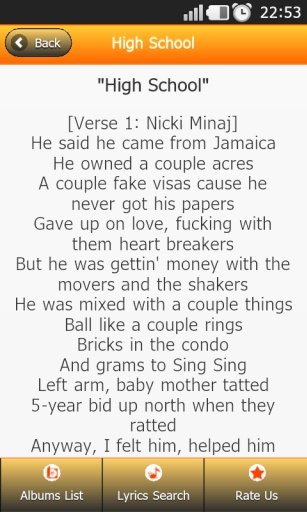 Nicki Minaj Lyrics截图1